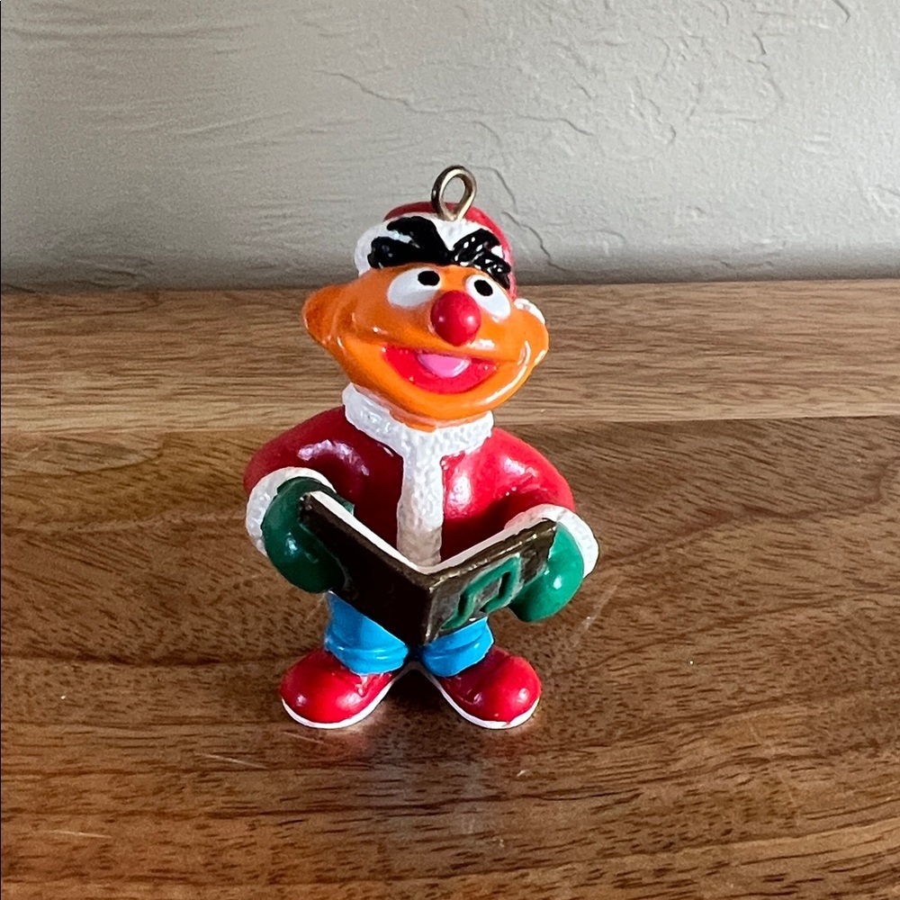 Jim Henson Ernie Sesame Street Festive Cartoon Character Ornament